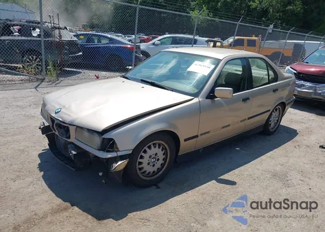 1994 BMW 325 I Automatic z USA, uszkodzony, nr VIN WBACB4320RFL17778